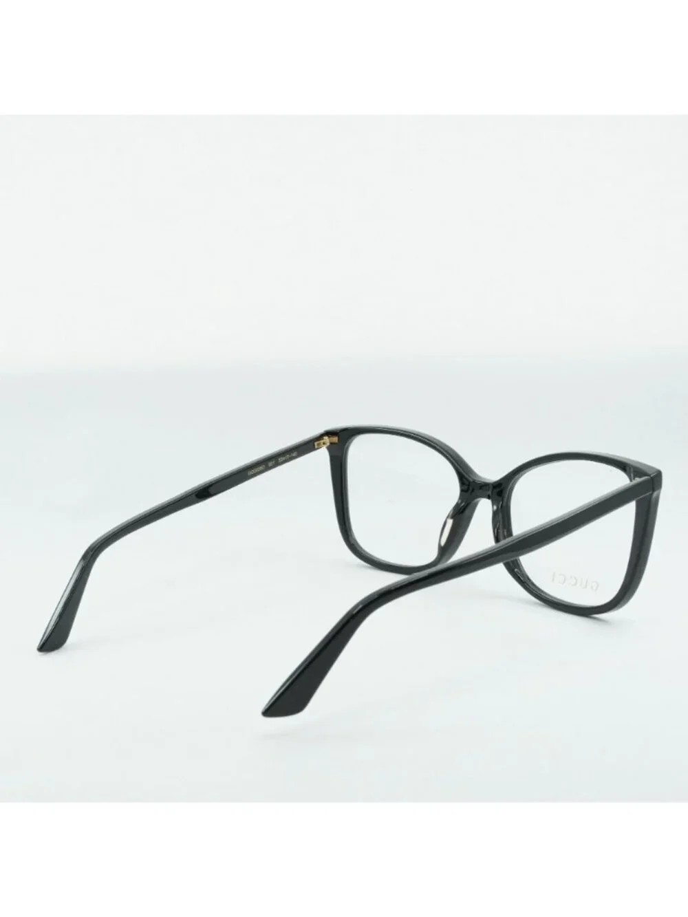 Gucci GG0026O 001 Eyeglasses Black 53mm Butterfly Frame
